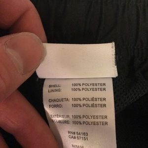 Black Calvin Klein Swim Trunks